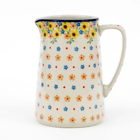 Dzbanek ceramiczny G46 1,3l <br> 2225X Wiosenny bukiet